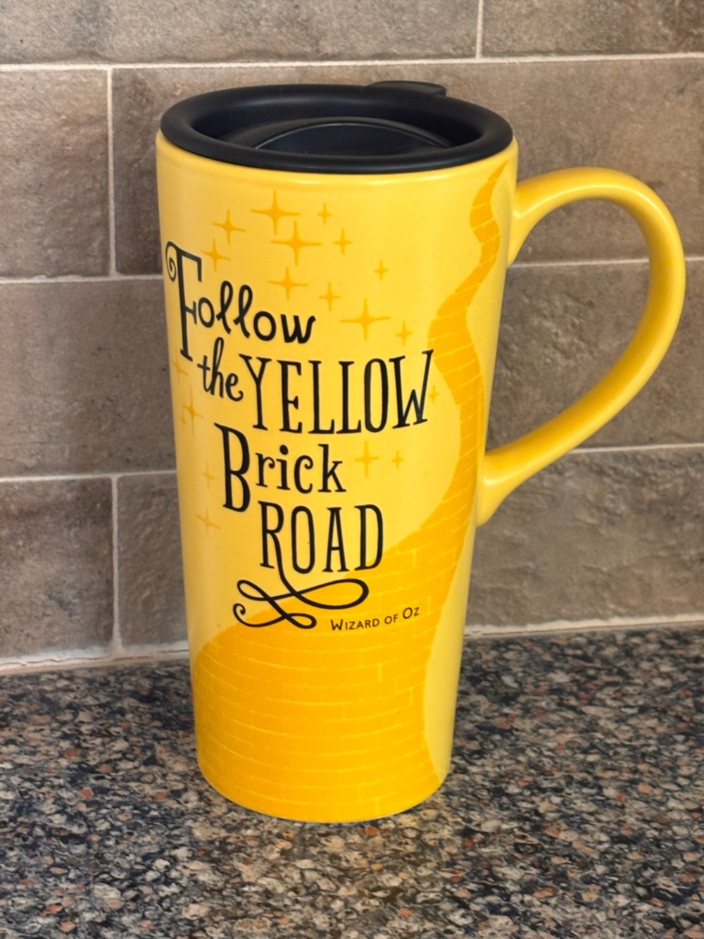Hallmark 'Follow the Yellow Brick Road' Wizard of Oz Travel Mug